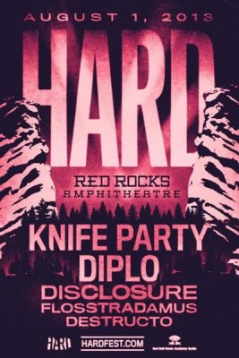 HARD Red Rocks Announces Full Lineup