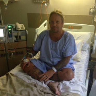 Motley Crue Vince Neil Hospital Bed