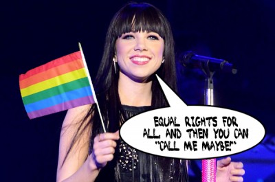 Carly Rae Jepsen Gay Pride Call Me Maybe