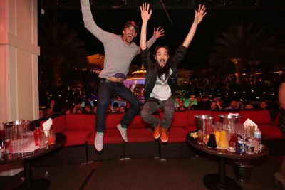 steve aoki & michael phelps