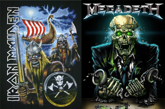 Iron Maiden Megadeth US Mini-Tour Announced