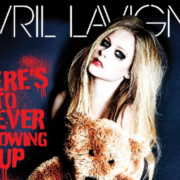 avril lavigne, here's to never growing up, single art