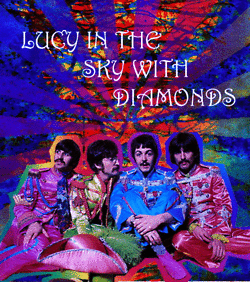 Psychedelic Gifs Beatles Lucy Sky Diamonds