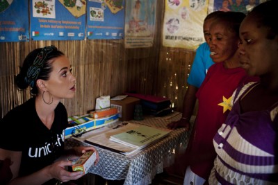 Katy Perry UNICEF Madagascar Visit