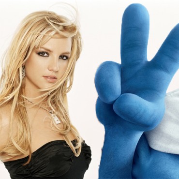 Britney Spears Smurfs 2 Wallpaper
