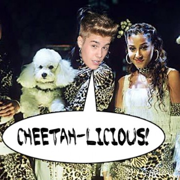 Justin Bieber Cheetah Girls
