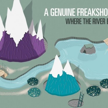 a genuine freakshow, where the river bends, indie, ok! good records