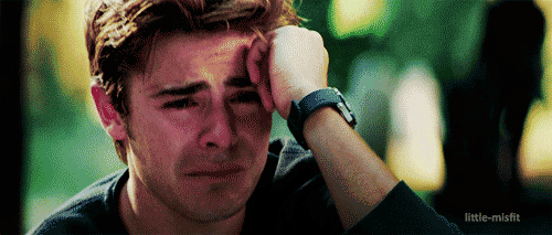 Zac Efron Crying Gif