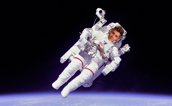 Justin Bieber In Space