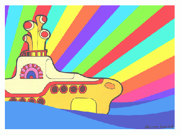 Beatles Yellow Submarine Animated Gif
